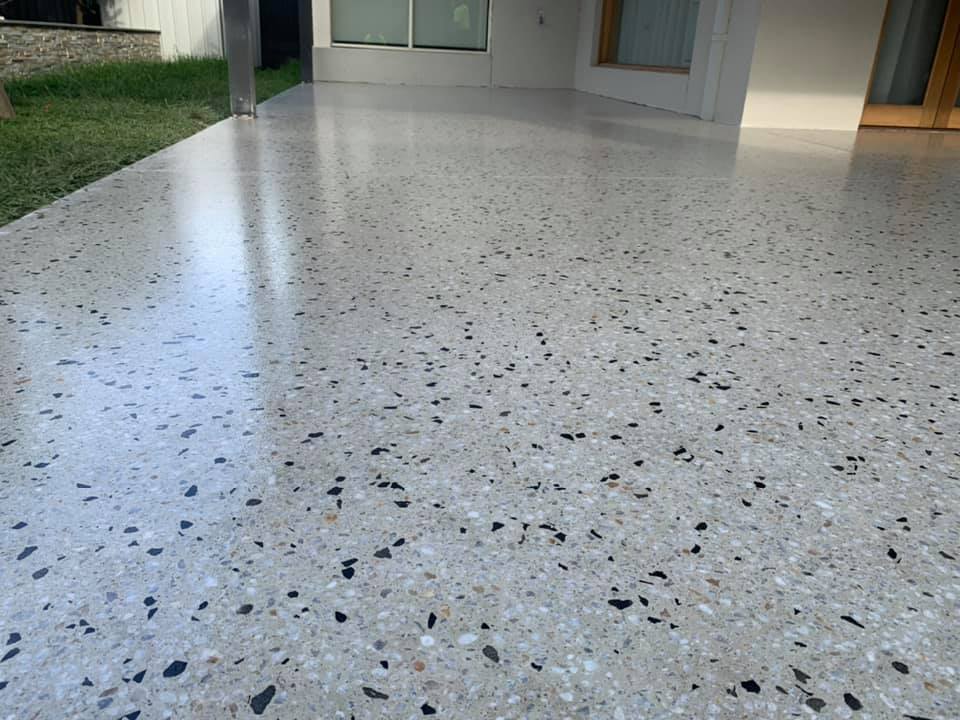 Epoxy Flake Flooring For Concrete Grind & Seal - Danick Flooring Services